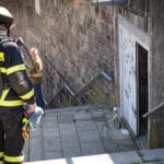 Ein Brand in einem Elektroverteiler hat am Dienstagvormittag einen Feuerwehreinsatz am Bahnhof Idar-Oberstein ausgelöst. (Foto: Jason Luca Theis)